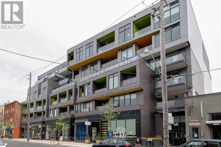 504 - 109 OSSINGTON AVENUE, Toronto (Trinity-Bellwoods), Ontario M6J0G1