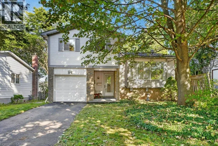 34 GLEN PARK Crescent, Kitchener, Ontario N2N1G2