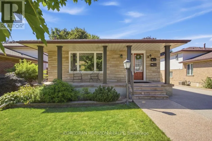 26 ALEXANDER AVENUE, Cambridge, Ontario N1R5K6