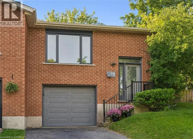 78 OLD HURON Court, Kitchener, Ontario N2R1L7