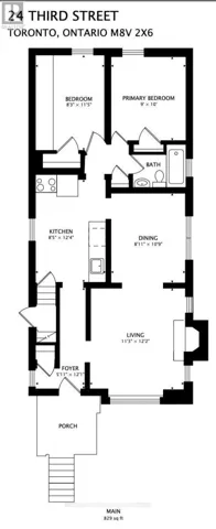 24 THIRD STREET, Toronto (New Toronto), Ontario M8V2X6