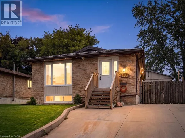 136 WOODLAWN Avenue, Brantford, Ontario N3R6S2