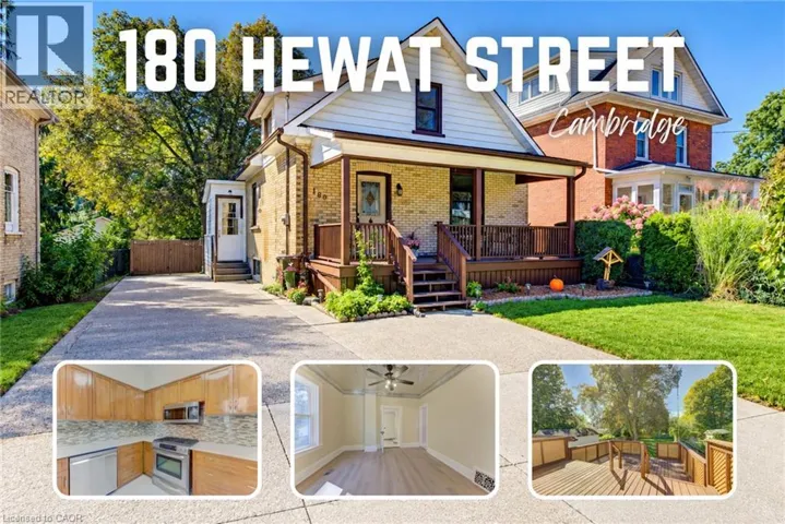 180 HEWAT Street, Cambridge, Ontario N3H4H1