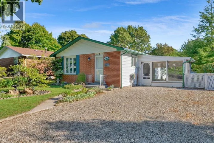 27 Marion AVENUE, Chatham, Ontario N7M5N1