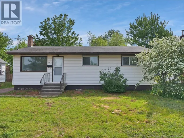 191 Second Avenue, Moncton, New Brunswick E1C7Y5