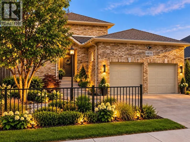 1833 ST. LUKE ROAD, Windsor, Ontario N8W3W8