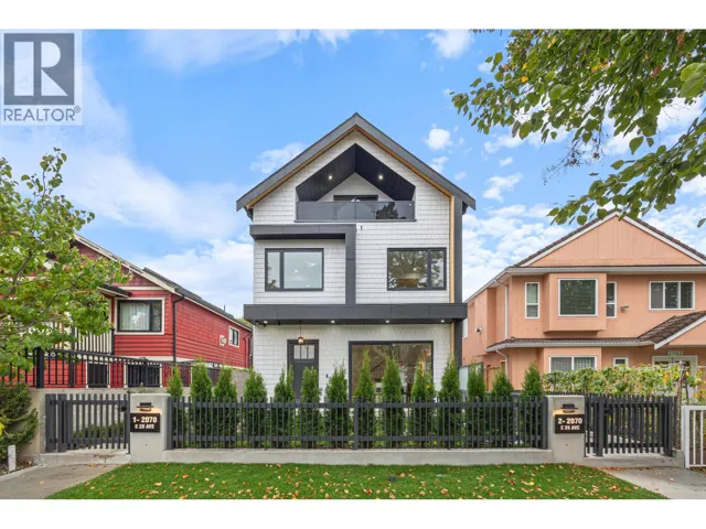 1 2070 E 26TH AVENUE, Vancouver, British Columbia V5N2W4