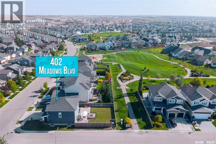 402 Meadows BOULEVARD, Saskatoon, Saskatchewan S7V0E7