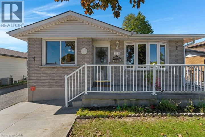 222 THUNDERBIRD Drive, Cambridge, Ontario N1R6H5