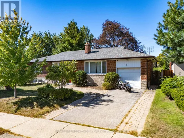 181 MCGILL STREET, Mississauga (Cooksville), Ontario L5A1V1