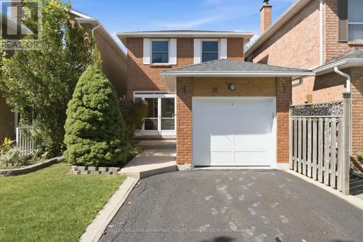 38 WHITE BOULEVARD, Vaughan (Brownridge), Ontario L4J5Z3