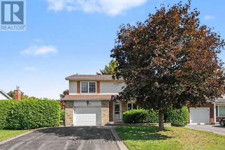 21 ALDER CRESCENT, Ottawa, Ontario K1B4X5