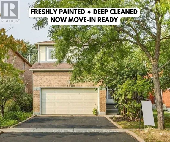 2889 GULFSTREAM WAY, Mississauga (Meadowvale), Ontario L5N6K3