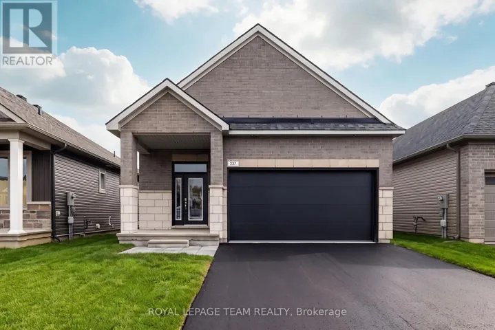 237 HANNAM BUD WAY, Ottawa, Ontario K4M0T7