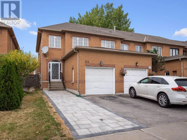 104 PARKTREE DRIVE, Vaughan (Maple), Ontario L6A2R3