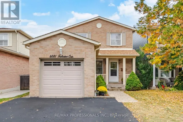 6081 FULLERTON CRESCENT, Mississauga (Meadowvale), Ontario L5N3A3