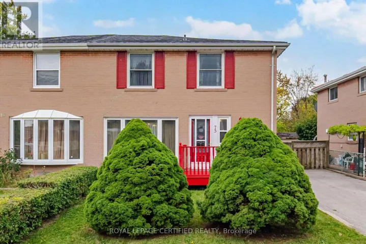 75 CLOVERDALE DRIVE, Brampton (Avondale), Ontario L6T2T5
