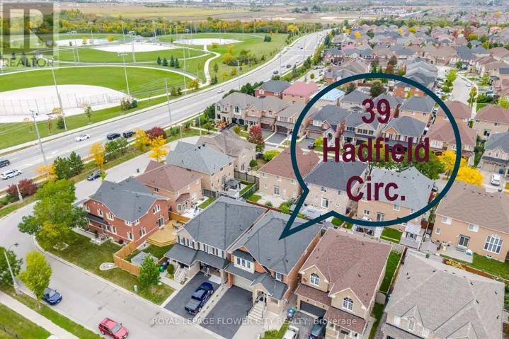 39 HADFIELD CIRCLE, Brampton (Sandringham-Wellington), Ontario L6R0N6