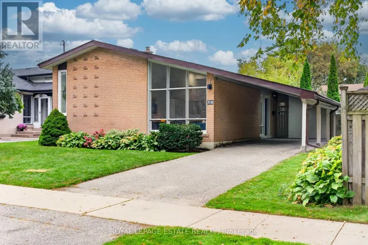 38 BRIGHTSIDE DRIVE, Toronto (West Hill), Ontario M1E3Z1