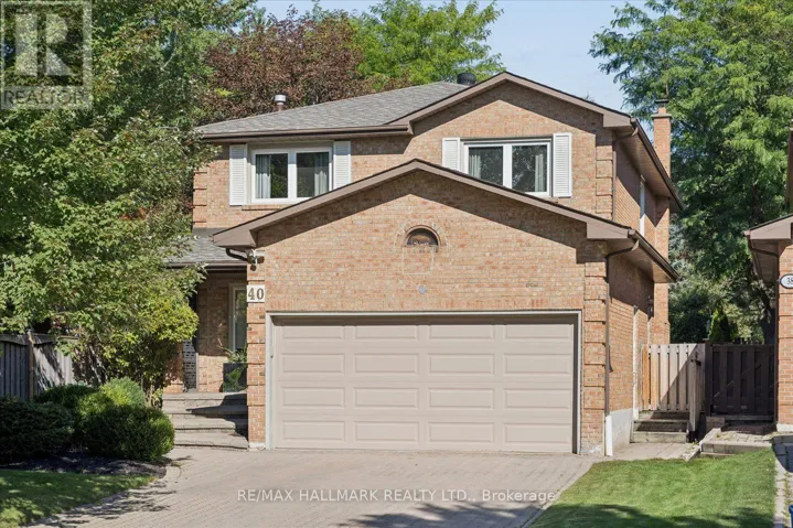 40 COLONEL BUTLER DRIVE, Markham (Sherwood-Amberglen), Ontario L3P6B4