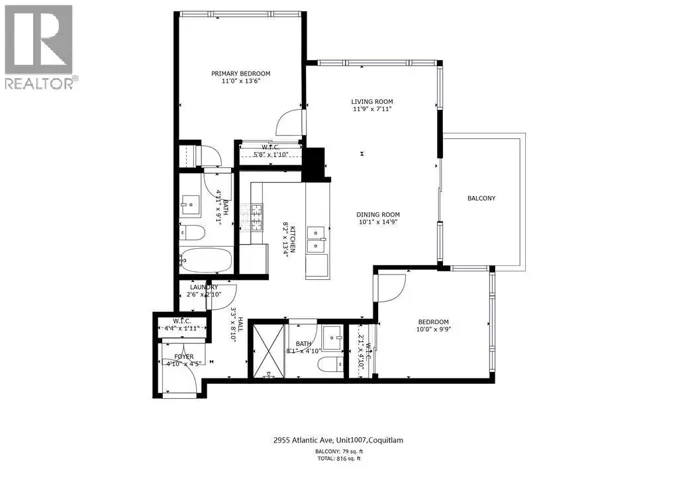 1007 2955 ATLANTIC AVENUE, Coquitlam, British Columbia V3B0H9