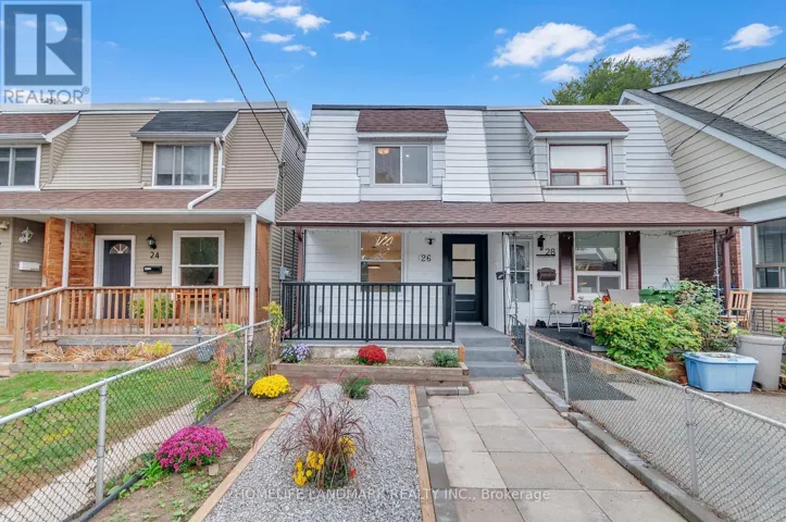 26 QUEENSDALE AVENUE, Toronto (Danforth Village-East York), Ontario M4J1X9