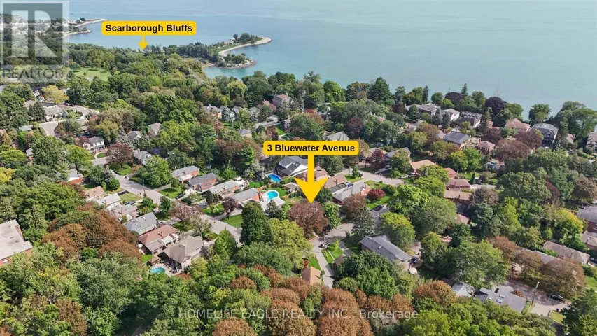 3 BLUEWATER AVENUE, Toronto (Birchcliffe-Cliffside), Ontario M1N1K3