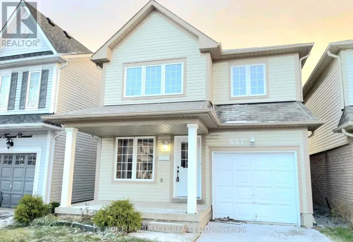 857 TAGGART CRESCENT, Oshawa (Pinecrest), Ontario L1K0E6