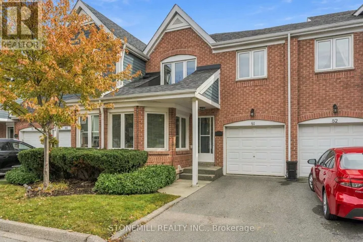81 - 2155 SOUTH MILLWAY, Mississauga (Erin Mills), Ontario L5L3S1