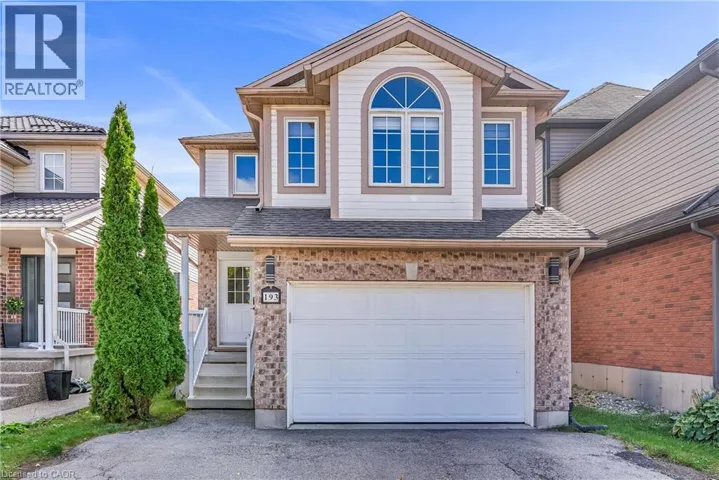 193 MOUNTAIN LAUREL Crescent, Kitchener, Ontario N2E4B6