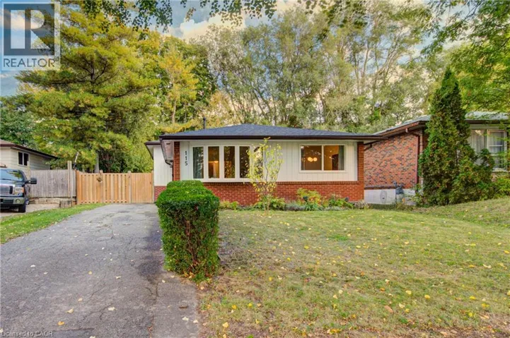 115 CHOPIN Drive, Kitchener, Ontario N2M2G3