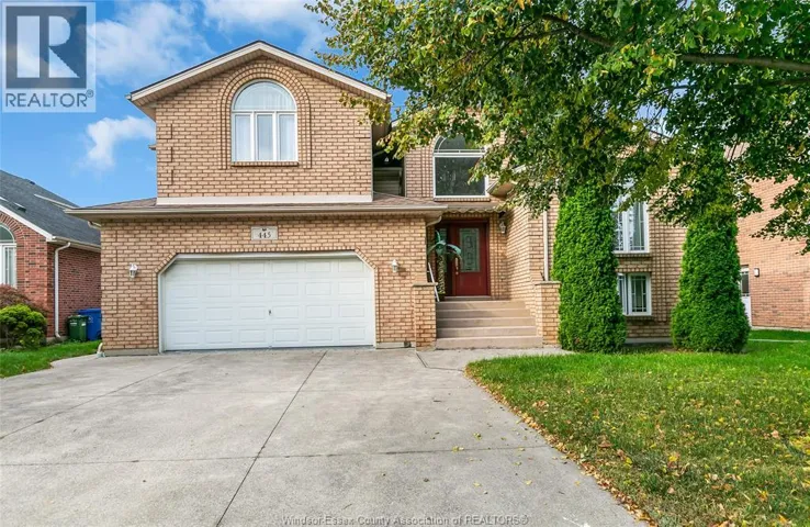 445 JOHN HARVEY CRESCENT, Windsor, Ontario N9E4R4