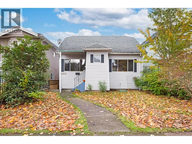 2865 GRANT STREET, Vancouver, British Columbia V5K3H4
