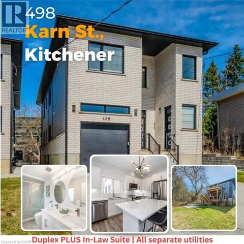 498 KARN Street, Kitchener, Ontario N2M2C1