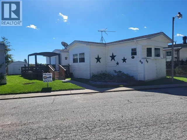69 WILDER SOUTH - MOBILE HOME ONLY, Lakeshore, Ontario N8N2T2