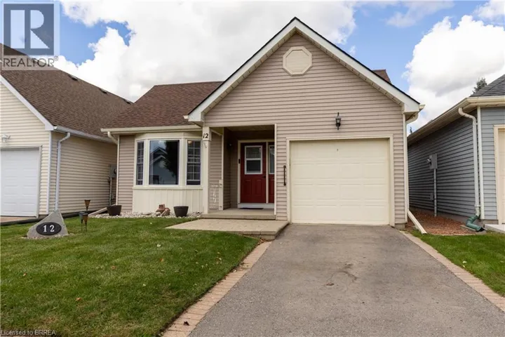 12 HAWKINS Crescent, Tillsonburg, Ontario N4G5K7