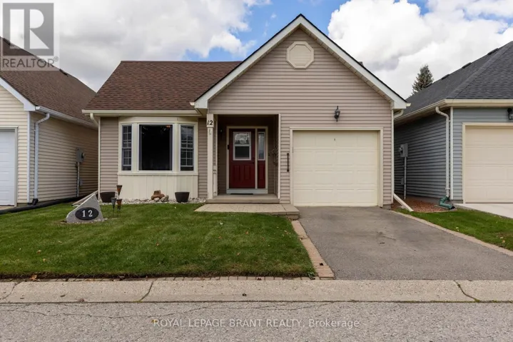 12 HAWKINS CRESCENT, Tillsonburg, Ontario N4G5K7