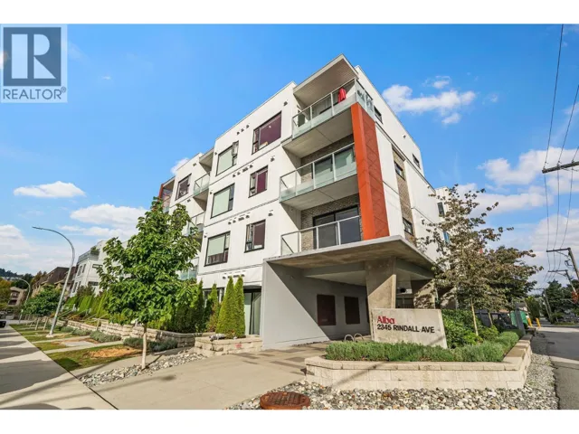 204 2345 RINDALL AVENUE, Port Coquitlam, British Columbia V3C0T1