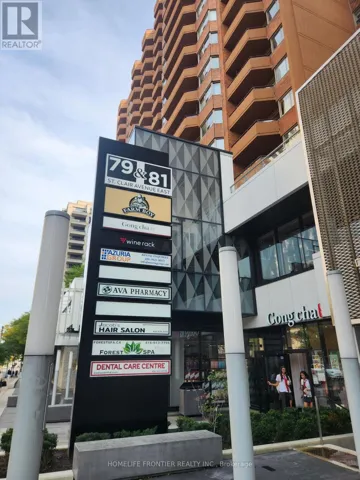 81 ST CLAIR AVENUE E, Toronto (Rosedale-Moore Park), Ontario M4T1M6
