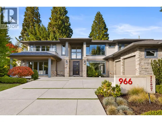 966 BEAUMONT DRIVE, North Vancouver, British Columbia V7R1P6
