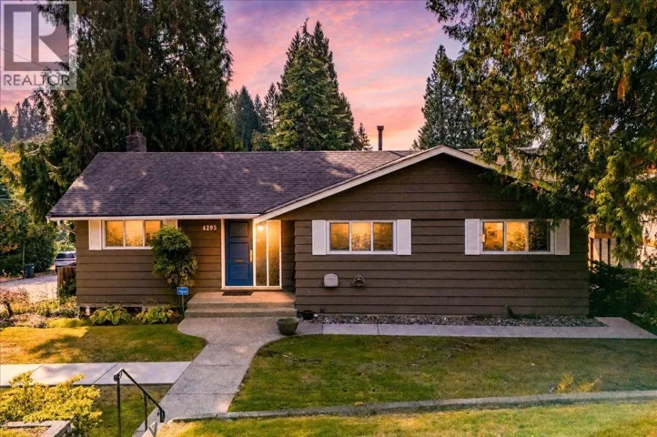 4295 NOTTINGHAM ROAD, North Vancouver, British Columbia V7K2N3