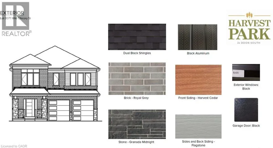 22 WILD CHICORY Street Unit# Lot 0071, Kitchener, Ontario N2P0J1
