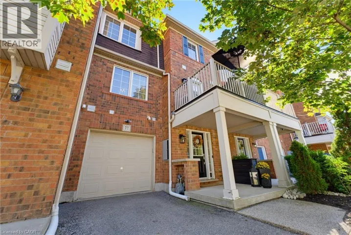 71 GARTH MASSEY Drive Unit# 77, Cambridge, Ontario N1T2G8