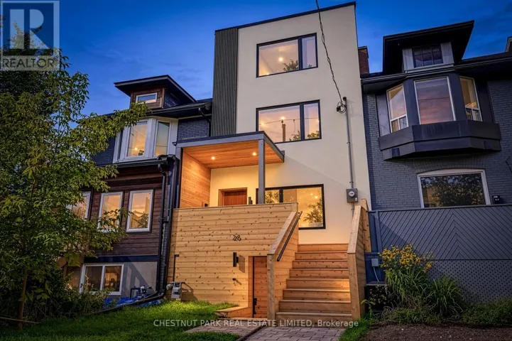 26 CAROLINE AVENUE, Toronto (South Riverdale), Ontario M4M2X7