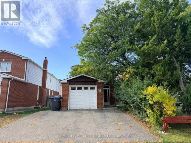 1 HUDSON DRIVE, Brampton (Fletcher's West), Ontario L6Y2N6