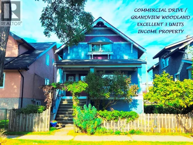 2155 GRAVELEY STREET, Vancouver, British Columbia V5L3B8