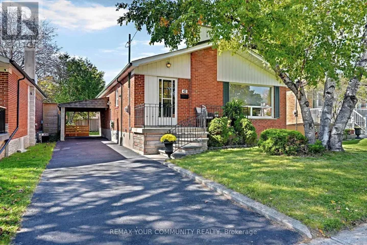 42 BEACON ROAD, Toronto (Dorset Park), Ontario M1P1G7