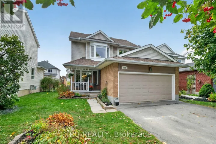 986 SHEENBORO CRESCENT, Ottawa, Ontario K4A3M7