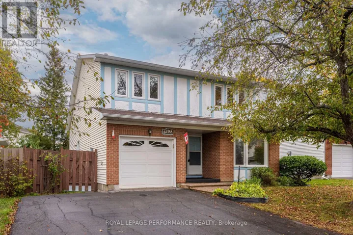 6198 VOYAGEUR DRIVE, Ottawa, Ontario K1C2W3