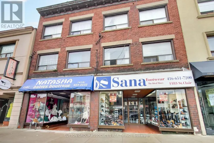 1181-1183 ST CLAIR AVENUE W, Toronto (Corso Italia-Davenport), Ontario M6E1B5